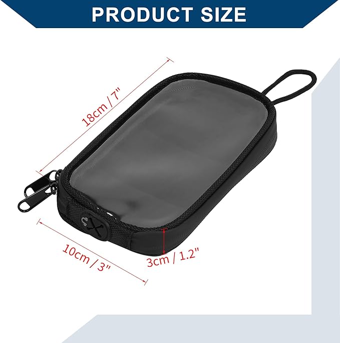 Motorcycle Tank Bag/for Motor Bike/PU Leather / 1 Pc Black