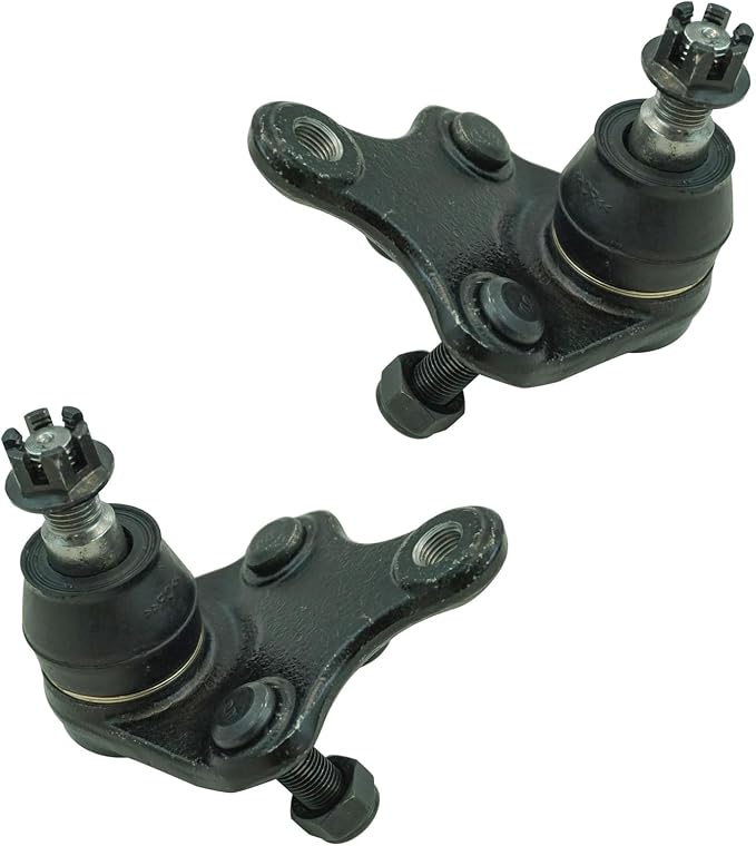 TRQ Front Lower Driver and Passenger Side Ball Joint Set Compatible with 18-25 Toyota Camry 06-18 RAV4 12-17 Prius V 19-22 Avalon 18-22 C-HR 16-20 Mirai 23-25 GR Corolla 19-25 Lexus ES300h
