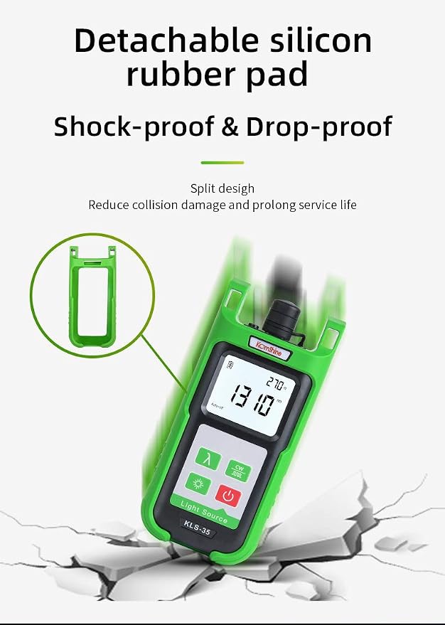 Pocket Sized Optical Single Mode Light Source, Multi Mode, 850/1300/1310/1550nm (KLS-35-MS)