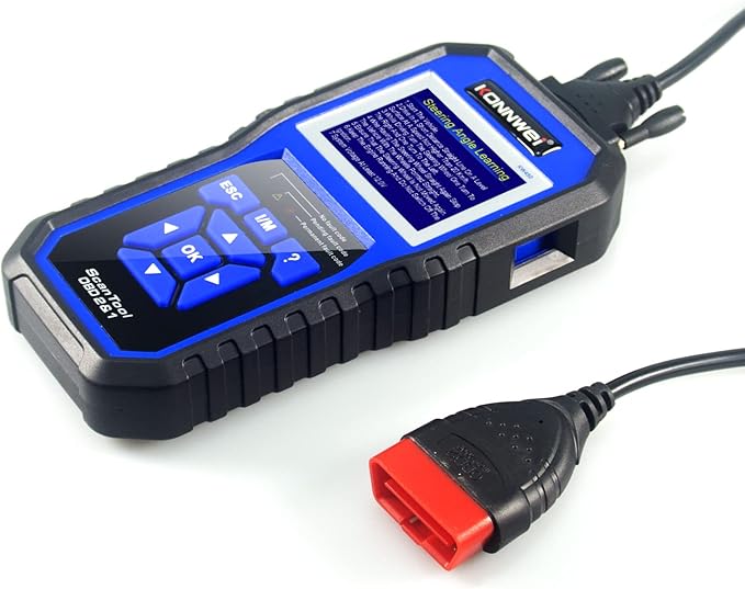 KW450 All System OBD2 Scanner with 9 Special Functions for VAG Vehicles Diagnosis Code Reader Oil SAS EPB TPS Reset Injector Coding DPF Lamp Adjust Suspension Scan Tool (KW450)