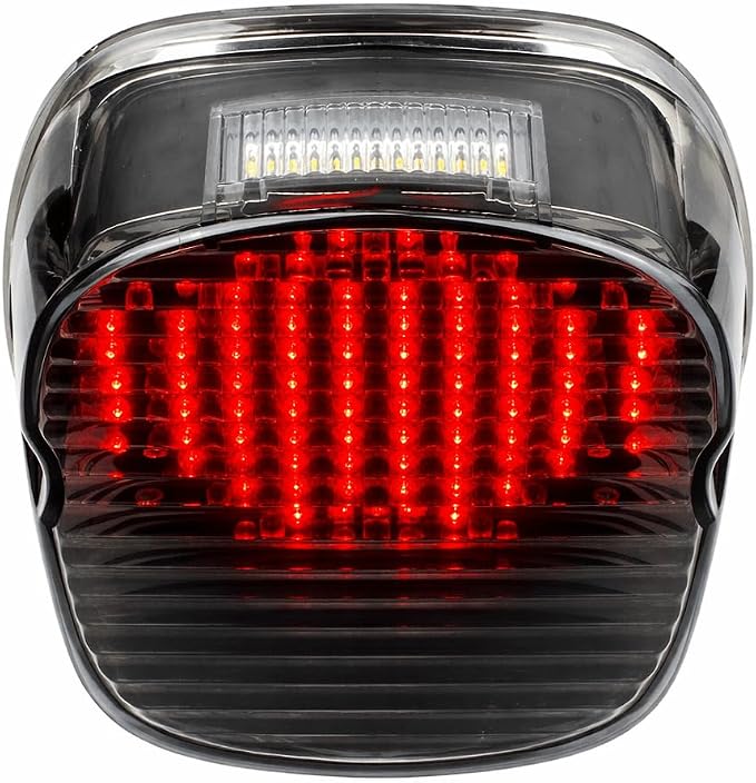 Eagle Lights Smoked Strobing LED Tail Light Upgrade for Harley Davidson Sportster/Softail/Touring/Dyna