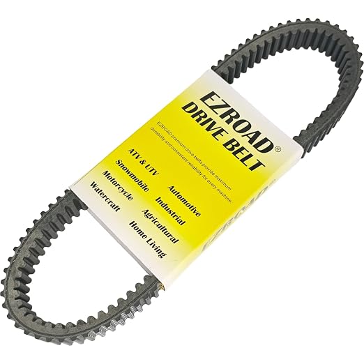 EZROAD CVT Drive Belt 21040303801 2105083100 Compatible with Odes 800 1000 Assailant Dominator X4 Raider 2014-2018 UTV ATV Severe Duty 21050831001 52-2187C Transmission Motorcycle