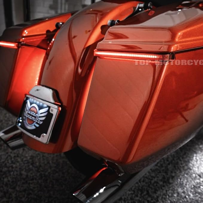 Saddlebag Sequential Light Turn Running Brake Taillight for Harley 2023.5-2025 Road Glide FLTRX,CVO Road Glide ST FLTRXSTSE,CVO Street Glide FLTRXSE FLHX FLHXU 2024 2025