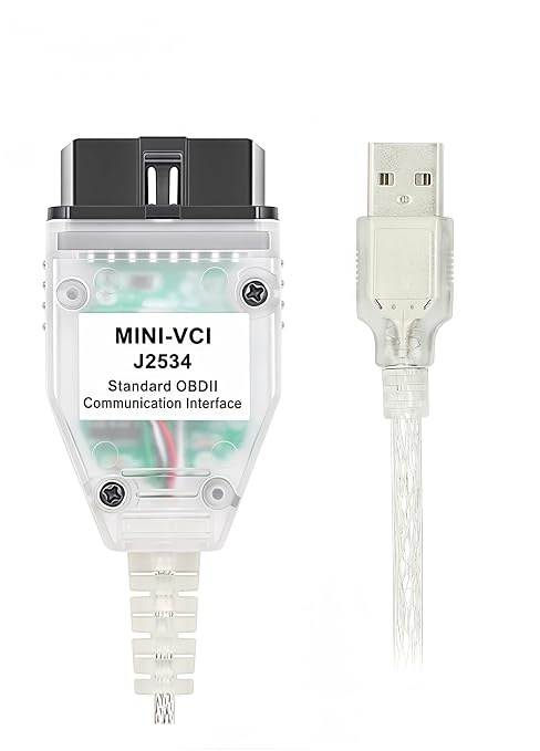 OBD2 Diagnostic Cable Enhanced for Toyota Lexus Scion, USB Diagnostic Scanner Cable Compatible for TIS Techstream and 32/64 bit Windows, Driver/APP Must Be Installed
