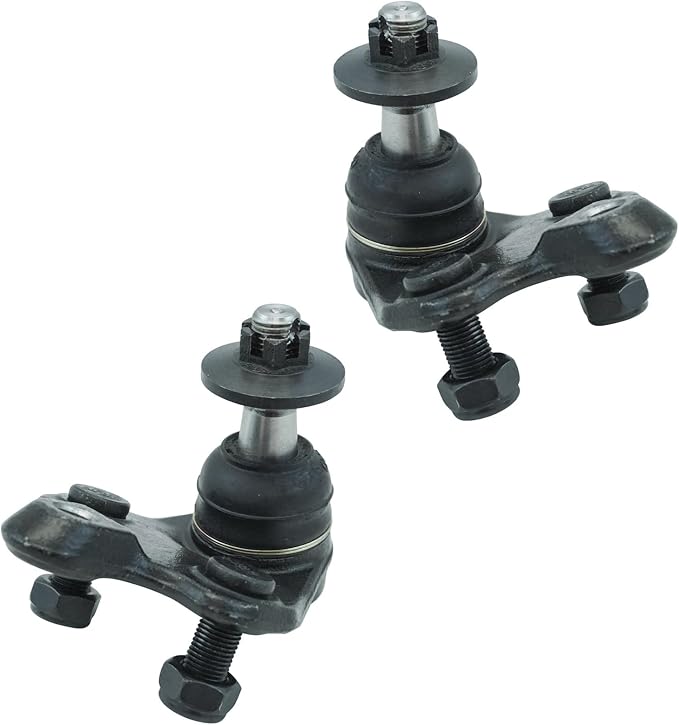 TRQ Front Lower Driver and Passenger Side Ball Joint Set Compatible with 2004-2009 Toyota Prius