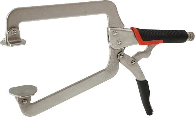 Xiao & Dao Pro 15Iuch C-clamp locking Pliers with Swivel Pads,clips mount tools,woodworking (2-pack)