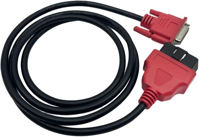 DA-4 OBDII Cable Adaptor for Snap-on Solus Ultra EESC318 Scanner Main Test OBD2 Connector Cable Scan Tool, EAX0068L00C, EAX0068L26A, 6-FT Long