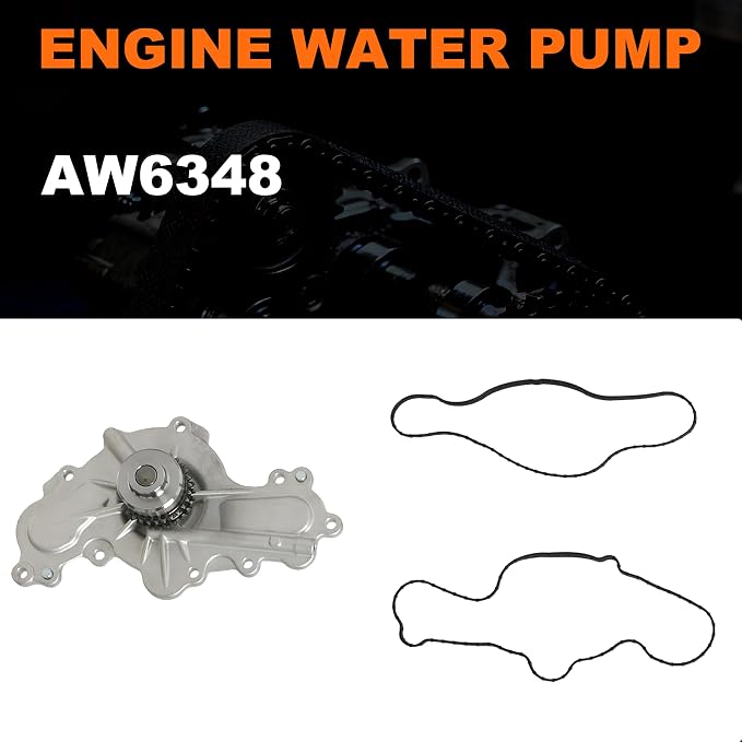 3.5 Timing Chain Kit w/Water Pump Fit for Ford Edge Explorer 11-19 303-1248 | Camshaft Holding Tool with Timing Alignment Holder Tool Kit Fit for Flex/Taurus/Mustang 3.5L 3.7L V6 BL3Z-6268-A