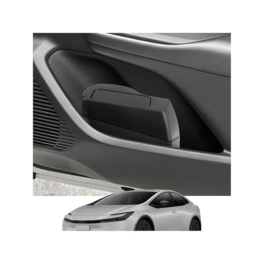 2026 Prius Door Trash Can Trash Bin for Door 2026 Prius XSE Car Door Trashcan Trash Holder for 2023-2026 Toyota Prius Accessories (LE/XLE Premium/Limited/Prime SE/XSE Premium) Passenger Side Door Bin
