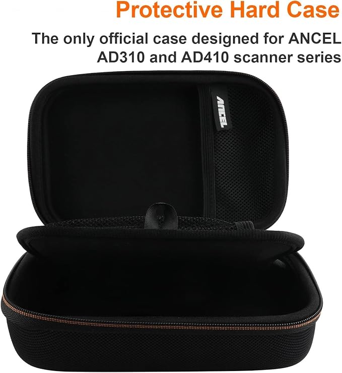 ANCEL BD500 and Storage Bag All System Bluetooth 5.0 OBD2 Scanner fit for VW Audi Seat Skoda Car Code Reader with EPB Reset Service Reset Throttle Learning and Storage Bag