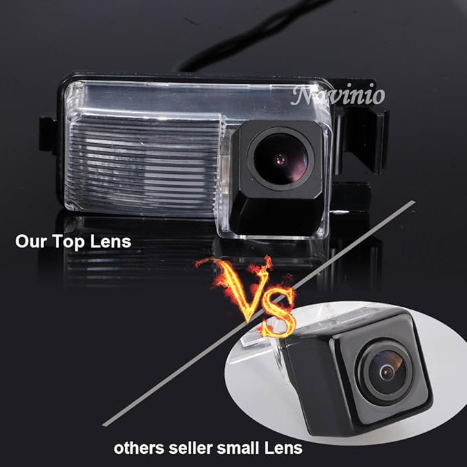 HD IP68 1280Pixels 170° License Plate Light Rear View Reversing Parking Camera Compatible with Nissan Tiida Hatchback/Livina/Skyline R35 GTR/250GT/Fairlady 350Z/370Z/CUBE GT-R Leaf Sentra Versa/Geniss