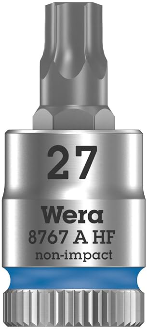 Wera 05003882001 Belt 3 Torx Hf Bitnuss/Set Torx with Holding Function