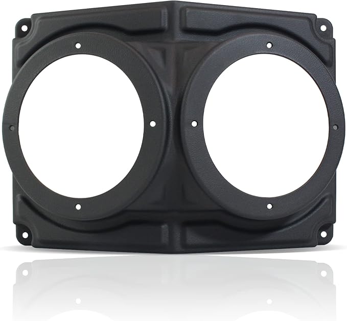 UTV Speaker Enclosure, 6.5-inch Universal Waterproof and Dustproof Overhead Speaker Box Compatible with Polaris RZR,Can Am X3,UTV Vehicles.