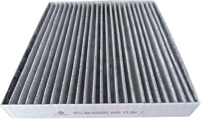 87139-52020 Premium Cabin Air Filter with Activated Carbon, for Select Jaguar Land Rover Lexus Toyota Models