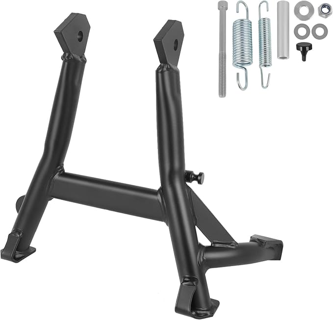 Center Stand Black Kickstand Foot Center Stand Support Replacement for Honda CB500F CB500X 2019-2023 CB500 Hornet/NX500 2024 2025 Center Kickstand Rack Parking Accessories