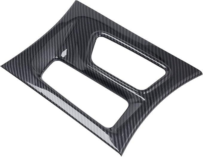 for Dodge 2015-2023 Charger Interior Accessories Console Central Control Gear Shift Panel Trim Decoration Cover ABS Carbon Fiber