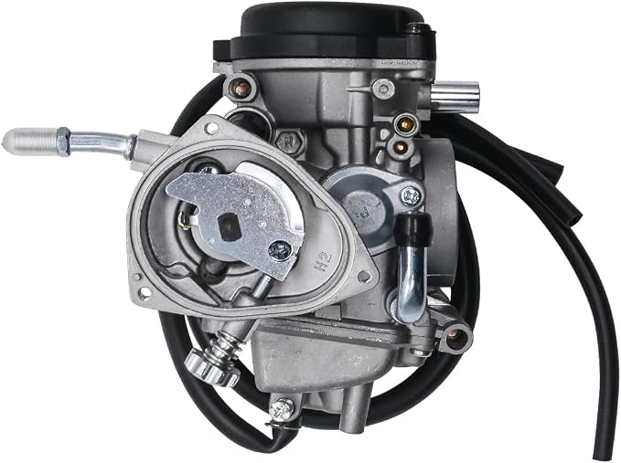 Carburetor with Air Filter Fit for Yamaha Raptor 660 660R YFM660 YFM 660R ATV Quad Carb 2001-2005 Fuel Petcock Valve