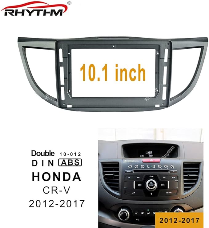 10.1inch 2DIN Installation Dash Kit fits for Honda CRV 2012-2017 Aftermarket Android Car Radio Stereo Mounting Fascia Panel