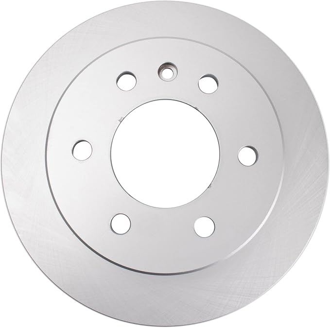 TRQ Rear Brake Rotors Set Solid Premium G-Coated Compatible with 2007-2009 Dodge Sprinter 2500 Sprinter 3500 2007-2018 Freightliner 2010-2018 Mercedes-Benz