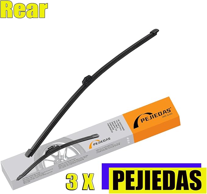 3 Wiper Blades for BMW X2/F39 2018-2022, OE Genuine Replacement (24″/20″ Front Wiper + 13″ Rear Wiper)