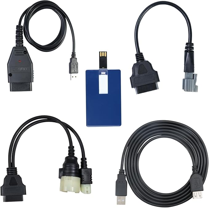 Diagnostic Cable Tool Scanner KIT Compatible with Yamaha YDS 1.33 & Suzuki SDS 8.40 Jet Boat/WaveRunner/Outboard