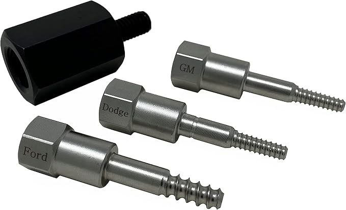 CTA Tools 5414 4-Piece Master Dipstick Tube Extractor Kit, Compatible with Ford, Dodge and GM V8 Engines