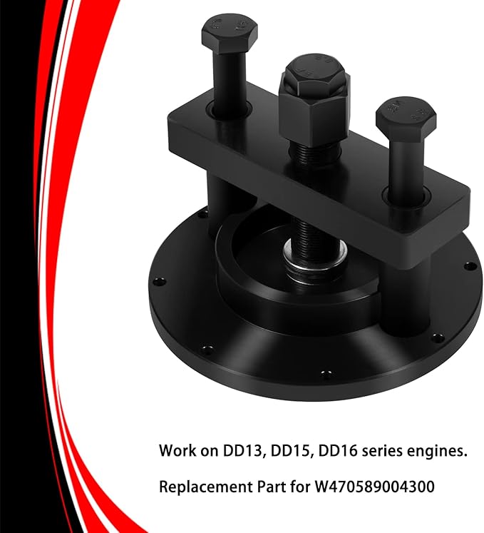 for DD13 DD15 DD16 Tools Detroit Diesel W470589004300 Rear Crankshaft Oil Seal Remover and Installer Tool Kit Alternative