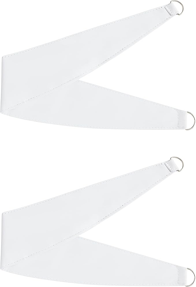 Bujasso White Full Blackout Curtain Panels with Sheer Overlay Mix and Match Double Layer Thermal Insulated Window Treatment Set for Living Room White Drapes with Tiebacks Grommet Top 54" Wx84 Lx2