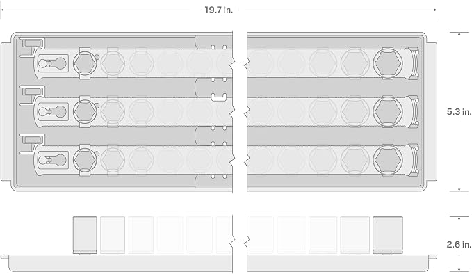 TEKTON 1/2 Inch Drive 6-Point Socket Set, 29-Piece | SHD92124