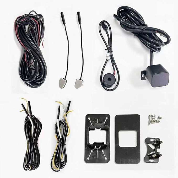 BY-J Blind Spot Monitoring System, Special LED lamp for Mirror Glass 77 GHz Millimeter Wave Radar 12V Car Truck Blind Spot Detection System, Sensitive Radar Sensors Blind Area Detection System