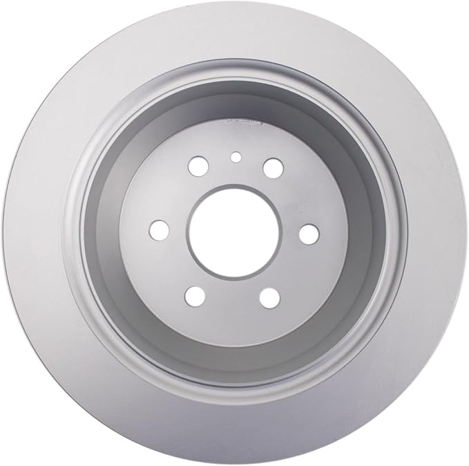TRQ Rear Brake Rotor Set G Coated Vented Compatible with 2015-2020 Chevrolet Colorado 2015-2020 GMC Canyon