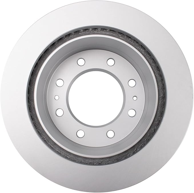 TRQ Rear Brake Rotors Set Vented Premium G-Coated Compatible with 2011-2024 Chevrolet Silverado 2500 HD Silverado 3500 HD 2016-2019 Suburban 3500 HD 2011-2024 GMC Sierra 2500 HD Sierra 3500 HD