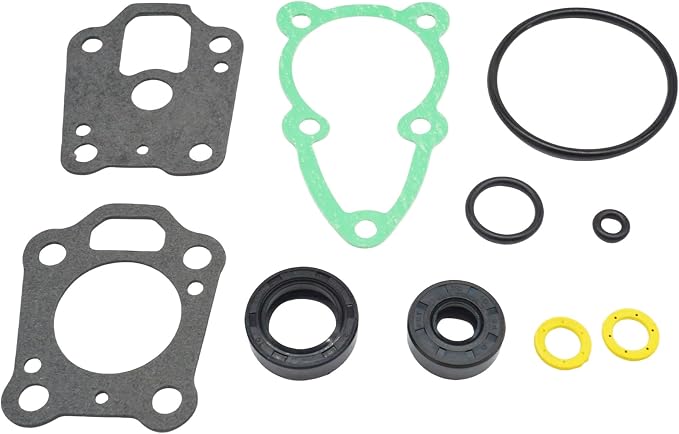 Boat Marine 369-87321-0 Lower Unit Gasket Kit for Tohatsu Nissan 4 5 6 HP Outboard Motor Replacement 369873210 369873210M