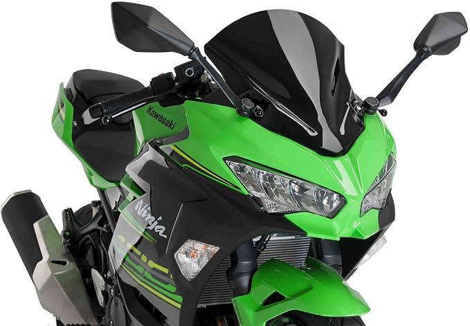 Puig Racing Screen Kawasaki Ninja 400 18' C/Black
