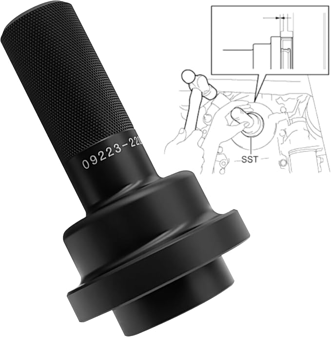 ZKTOOL Professional 09223-22010 Crankshaft Front Oil Seal Installer Tool Kit for Toyota Lexus.