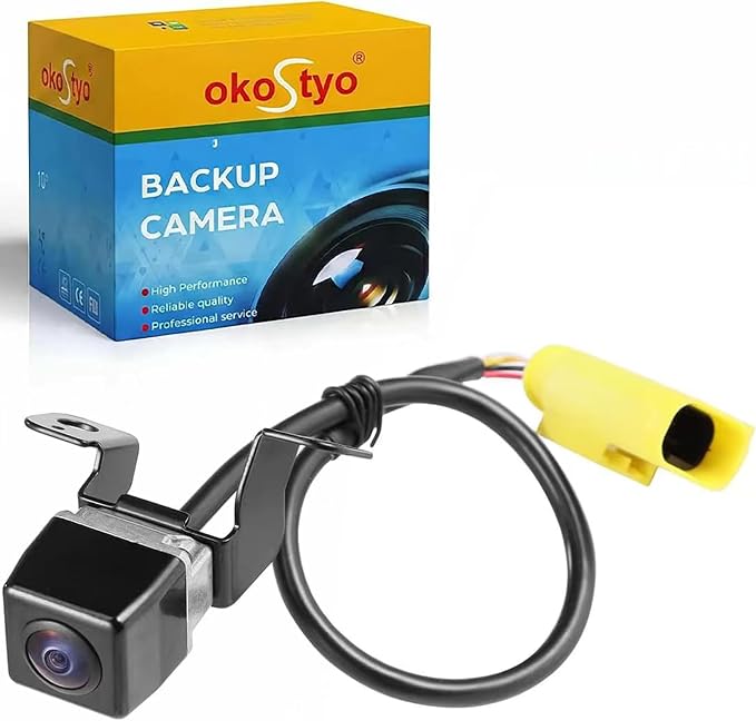 No. 95760-2P600 Rear View Backup Reverse Parking Camera/Rear View Camera | Compatible with Kia Sorento 2011-2013 SX LX EX [4 Pins] okostyo Park Assist Camera - Rear Replaces OEM Part# 957602P600
