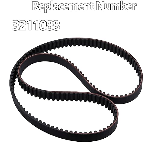 3211088 Drive Belt Compatible with Victory Vegas 2003-2005, Victory Kingpin 2004-2005, Touring Cruiser 2002-2006