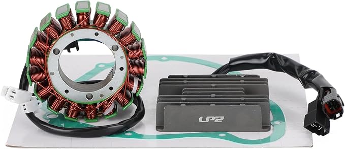 Regulator Magneto Stator Coil Gasket Fits for Suzuki VL1500 Intruder C1500 2005-2009, VL1500 Boulevard C90 2005-2009, VL1500T Boulevard C90T 2005-2009
