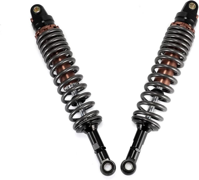 380mm 14.96 inch 8mm Spring Universal Motorbike Air Shock Absorber Rear Suspension ATV Quad Scooter Dirt Bike For YZF-R1 YZF-R6 YZF-125 XC EXC XCF