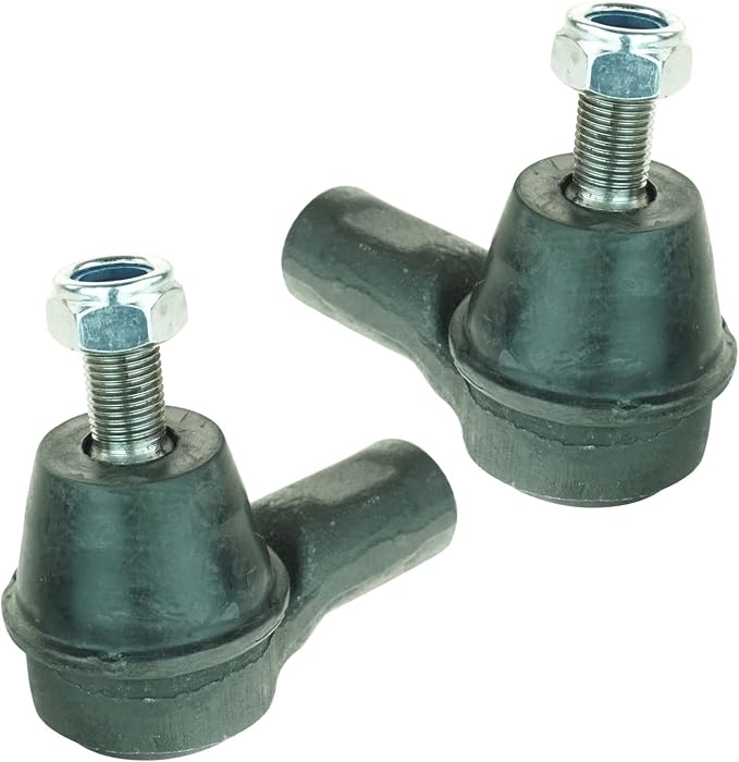 TRQ Outer Driver and Passenger Side Tie Rod Set 2 Piece Compatible with 2002-2006 Acura RSX 2003-2011 Honda Element