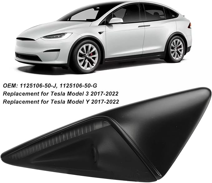 Keenso Right Side Repeater Camera,Front Right Side Wing Camera Replacement for Model 3,Model Y 2017-2022