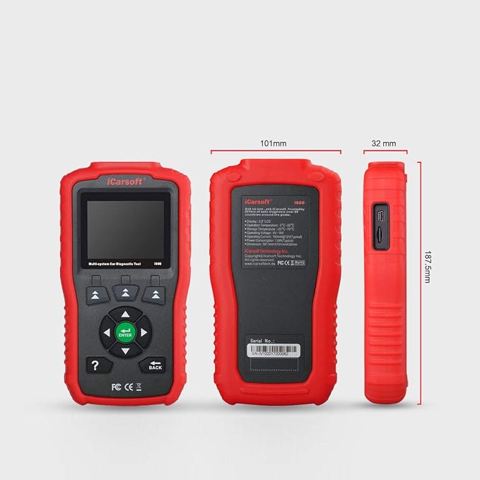 iCarsoft i900 General Motors Gm Obd2 Car Truck Diagnostic Scanner Tool Reset Erase Fault Code
