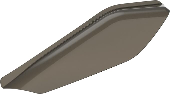 Color - Matched Mid Frame Air Deflectors Heat Shield, Perfectly Fit for Harley Touring Models 2009-2026 River Rock Gray