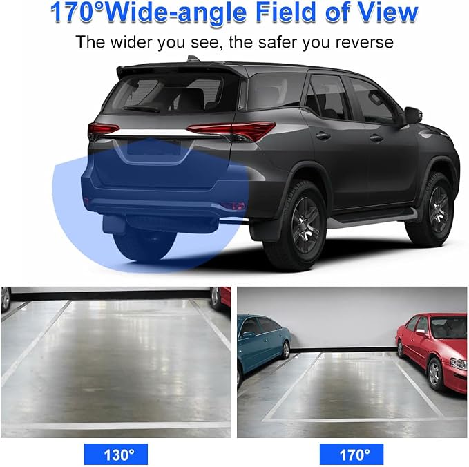 JDMON Backup Rear Park Assist Camera Compatible with Jeep Compass 2017 2018 2019 2020 2021 2.0L L4 Replacement for 592-146 4672771AC Reversing Aid Camera