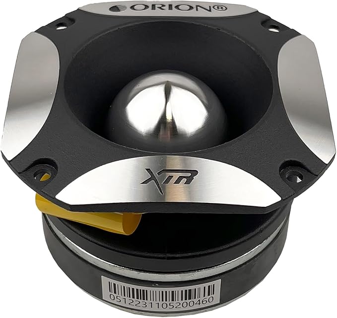 ORION XTR Series XTW750FD 4.5” Big Motor Super Tweeter | Aluminum Diaphragm, 1.75” Voice Coil, 140W RMS, 560W Max, Built-in Crossover - High Performance, Pro Car Audio Tweeter (Single)