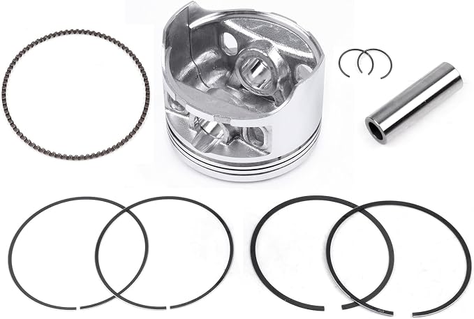 SCITOO Cylinder Piston Top end Kit for Honda for Rancher 350 TRX350FM 4x4 S 2000-2006, for Honda for Rancher 350 TRX350TM 2x4 S 2000-2003, 13101-HN5-670 13111-HC0-000 13112-HN5-670 98069-57916