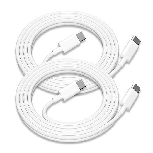 2Pack for Apple USB C to USB C Charging Cable 3ft 240W,Type C to Type C Fast Charger Cord,for iPhone iPhone 17/16E/Air/15/Pro/Plus/Pro Max,for MacBook Pro/Air,for iPad Pro12.9/11in,Air 4/5,Mini 6/7