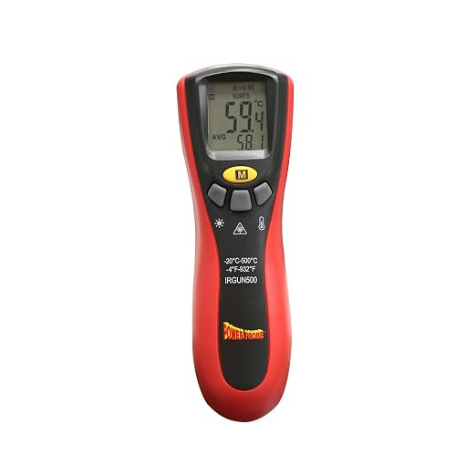 Power Probe IRGUN500 No-Contact Thermometer (PPIRGUN500)