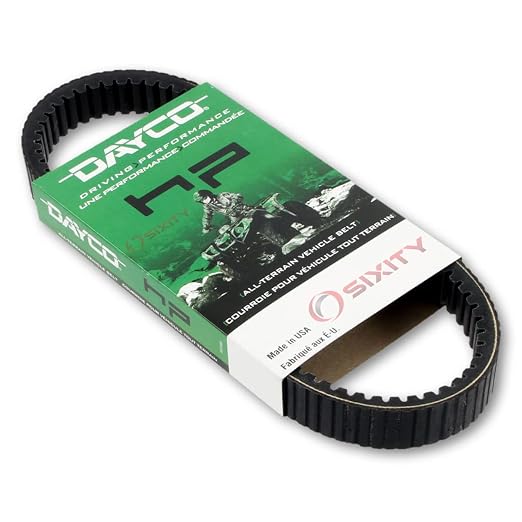 Dayco HP Drive Belt for Suzuki LT-A500F Vinson 500 4x4 Auto 2002-2007 | Engineered for OE-quality power transfer and dependable ATV/UTV performance, with a durable build for long service life.