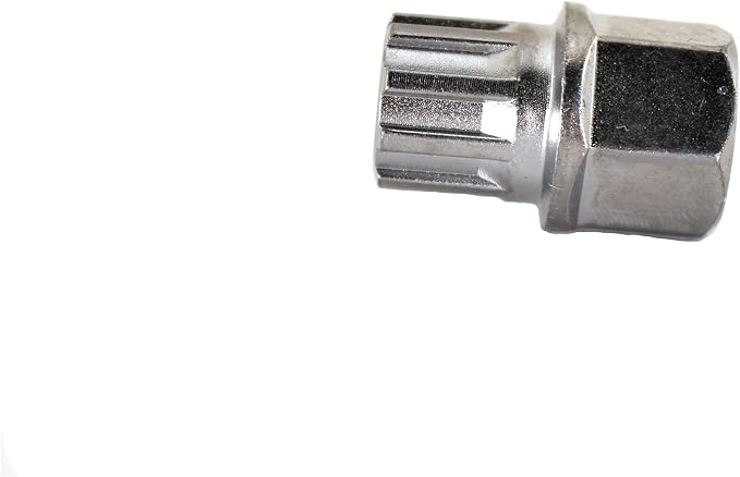 TMAX 20/9Pt Wheel Lock Nut Screw Removal Key Anti-Theft Lugnut Socket S3054 for Bmw Vehicles